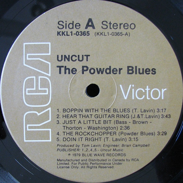 The Powder Blues - Uncut | RCA Victor (KKL1-0365) - 3