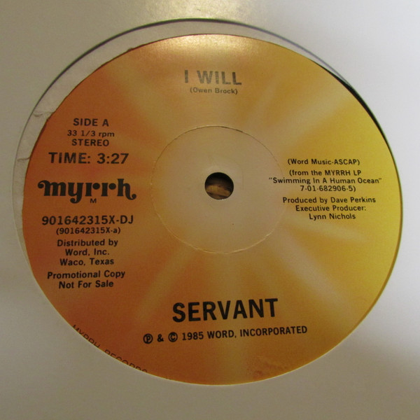 baixar álbum Servant - I Will