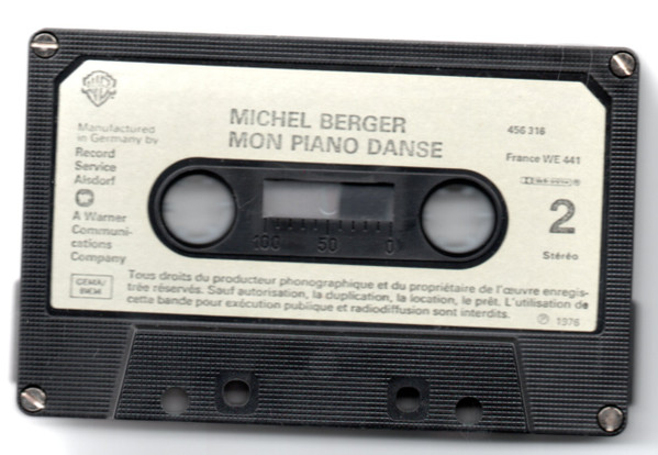 Michel Berger – Mon Piano Danse (Cassette) - Discogs