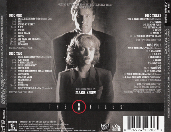 last ned album Mark Snow - The X Files Volume Two Original Soundtrack From The Fox Television Series