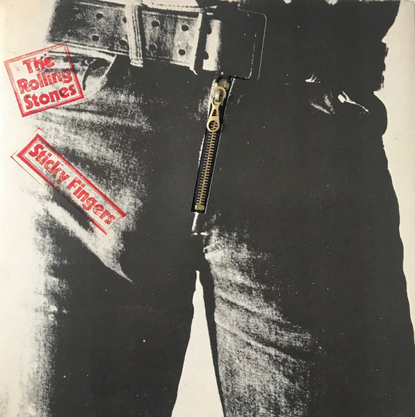 The Rolling Stones – Sticky Fingers (1971, Large Zipper Cover 