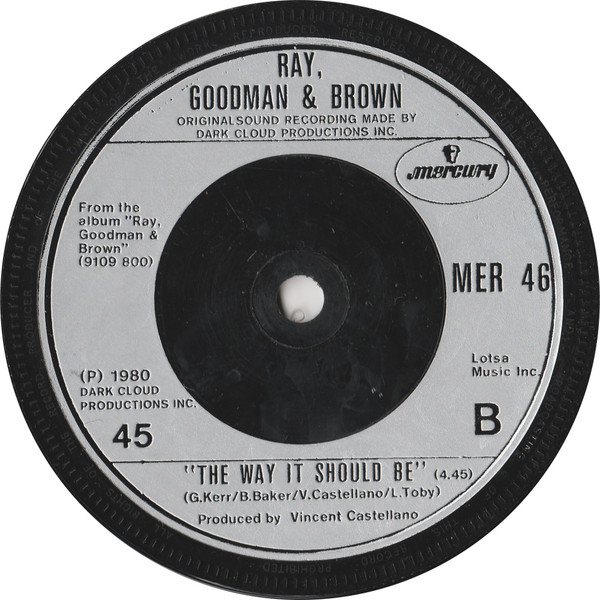 télécharger l'album Ray, Goodman & Brown - My Prayer The Way It Should Be