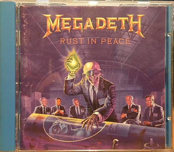 Megadeth – Rust In Peace (1990, Blue Case, CD) - Discogs