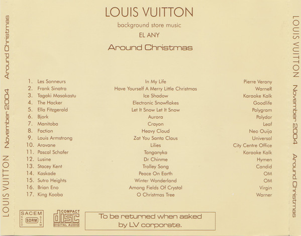 baixar álbum Download Various - Louis Vuitton Background Store Music Around Christmas album