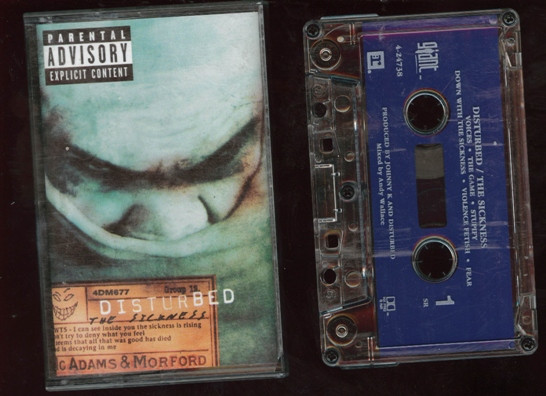 Disturbed – The Sickness – 2000 - Giant Records 9 24738-2 GOOD CD!!!