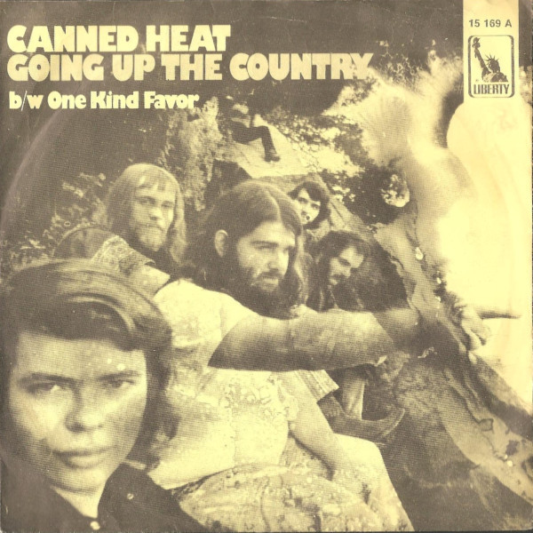 Canned Heat – Going Up The Country b/w One Kind Favor (1968, Vinyl