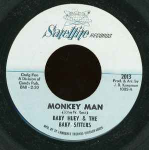 Baby Huey & The Babysitters - Monkey Man / Messin' With The Kid album cover