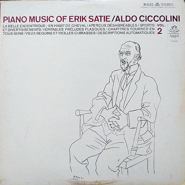 Erik Satie / Aldo Ciccolini – Piano Music Of Erik Satie, Vol. 2