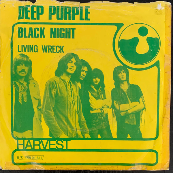 DEEP PURPLE BLACK NIGHT PROMO ONLY CARD SLEEVE-