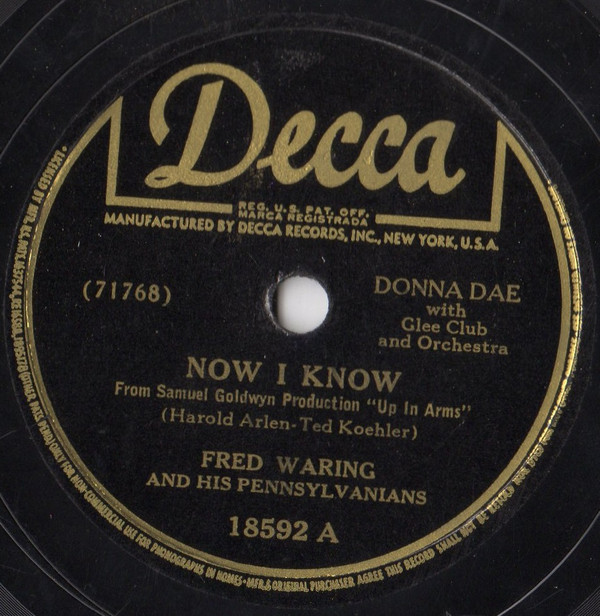 ladda ner album Fred Waring And His Pennsylvanians - Now I Know Tesss Torch Song I Had A Man