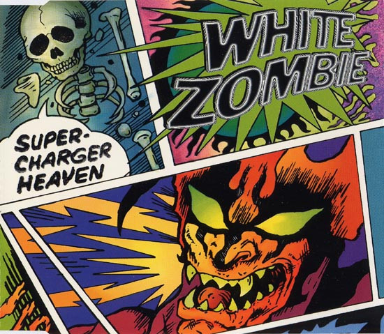 White Zombie – Super-Charger Heaven (1995, Green Marbled, Vinyl