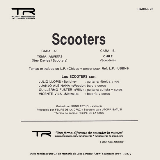 télécharger l'album Scooters - Toma Anfetas