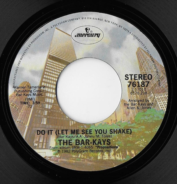 Bar-Kays – Do It ( Let Me See You Shake ) / Feels Like I'm Falling In