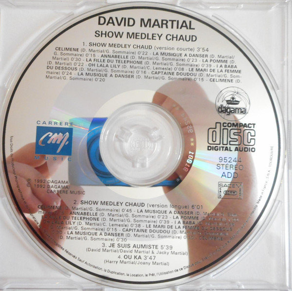 Album herunterladen David Martial - Show Medley Show