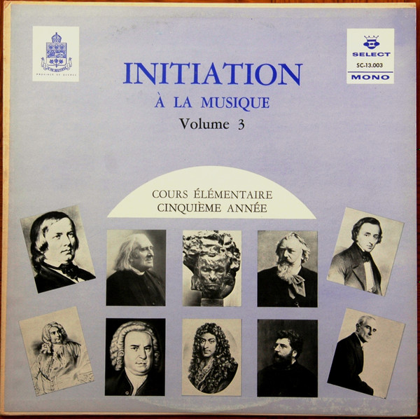 descargar álbum Various - Initiation À La Musique Volume 1
