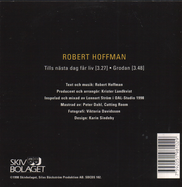 télécharger l'album Robert Hoffman - Tills Näste Dag Får Liv