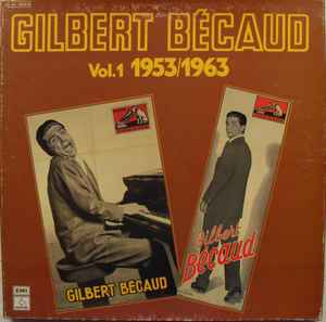 Gilbert Bécaud - Vol. 1 1953/1963 album cover