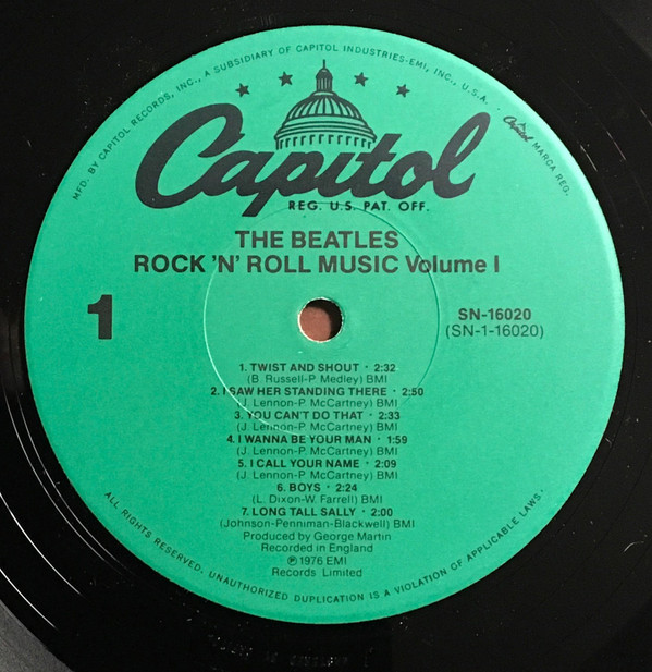 baixar álbum The Beatles - The Beatles Rock N Roll Music Vol 1