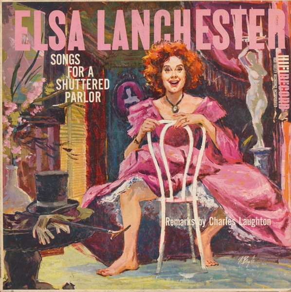 Elsa Lanchester Songs For A Shuttered Parlor 1958 Vinyl Discogs