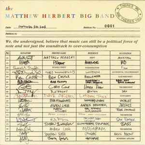 The Matthew Herbert Big Band - There's Me And There's You album cover