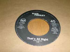 Elvis Presley - That's All Right / Blue Moon Of Kentucky album cover