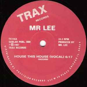 Mr. Lee - House This House
