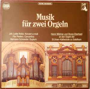 Johann Ludwig Krebs - Musik Für Zwei Orgeln album cover