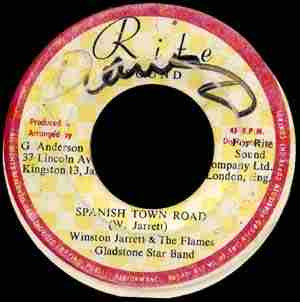 Winston Jarrett And The Flames – Spanish Town Road (1978, Vinyl