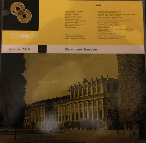 baixar álbum Adolf Scherbaum, Camerata Academica Salzburg Dirigent Bernhard Paumgartner - Die Virtuose Trompete