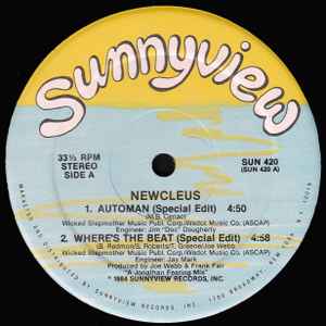 Newcleus - Automan / Where's The Beat album cover