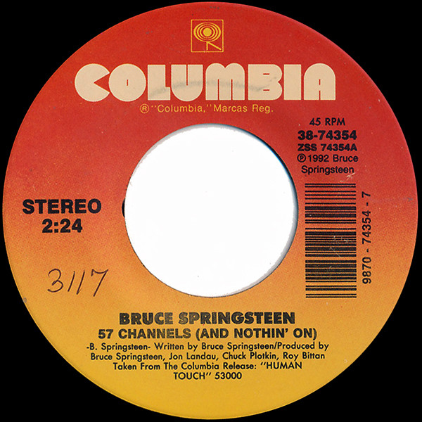 Bruce Springsteen - 57 Channels (And Nothin' On) | Releases