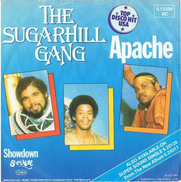 equilibrio Camión golpeado resistirse Sugarhill Gang – Apache (1981, Vinyl) - Discogs