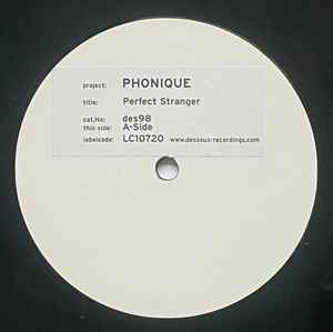 Phonique - Perfect Stranger album cover