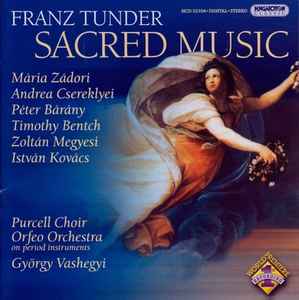 Franz Tunder - Sacred Music album cover