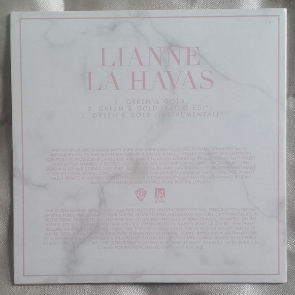 télécharger l'album Lianne La Havas - Green Gold