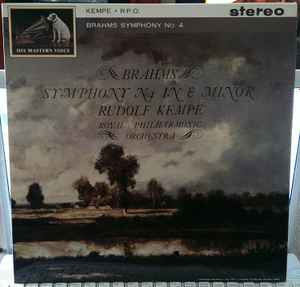 Rudolf Kempe - Symphony No. 4 In E Minor album cover