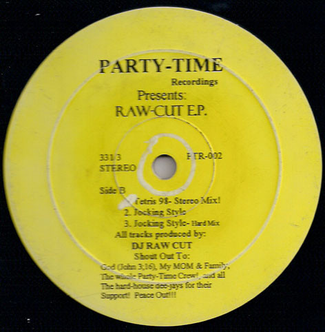 DJ Raw Cut – Tetris '98 (1998, Vinyl) - Discogs