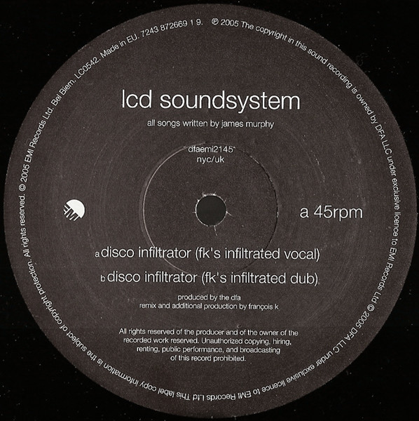 baixar álbum LCD Soundsystem - Disco Infiltrator Remixes