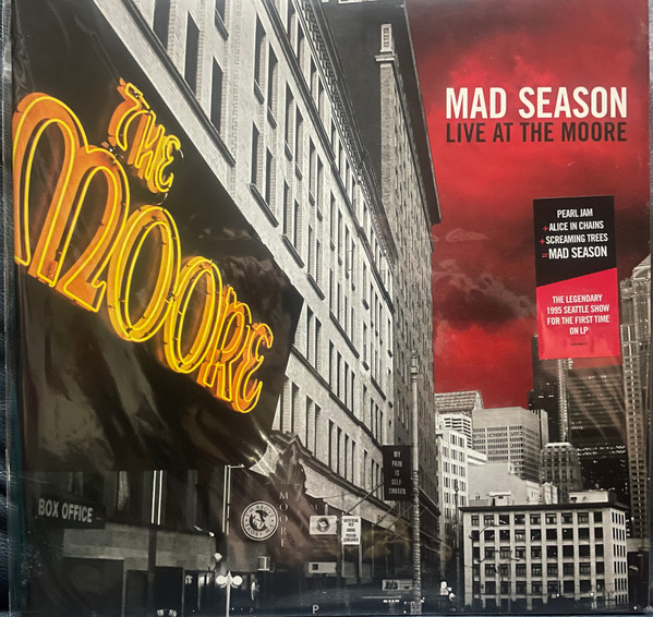 Mad Season – Live At The Moore (2015, Vinyl) - Discogs