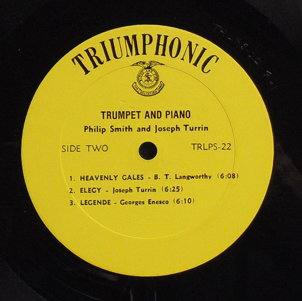 ladda ner album Philip Smith & Joseph Turrin - Trumpet Piano