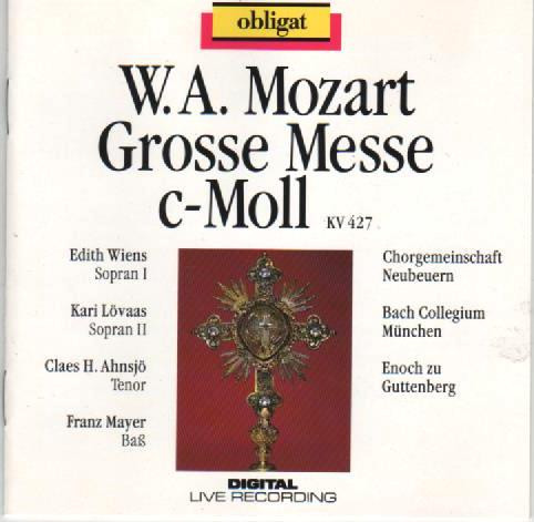 baixar álbum Wolfgang Amadeus Mozart, BachCollegium München, Enoch zu Guttenberg - Große Messe C Moll KV 427