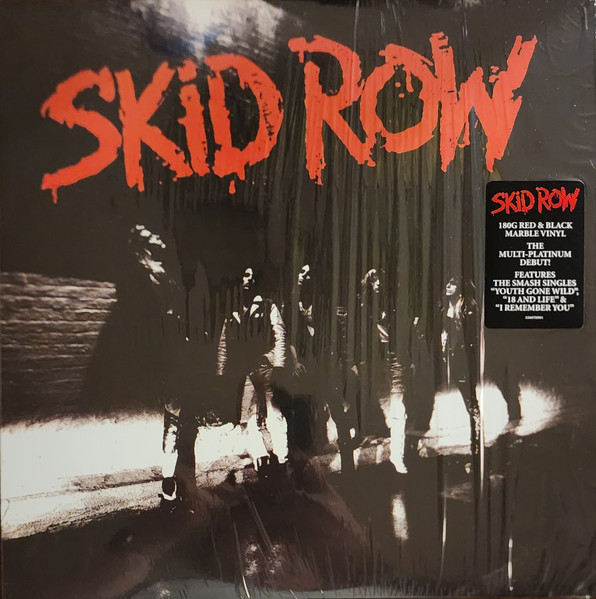 Skid Row – Skid Row (2023, Red & Black Marble, Vinyl) - Discogs