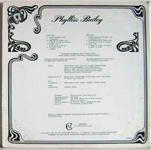 Phylliss Bailey – Phylliss (1978, Vinyl) - Discogs