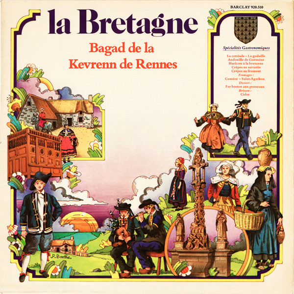 last ned album Bagad De La Kevrenn De Rennes - La Bretagne