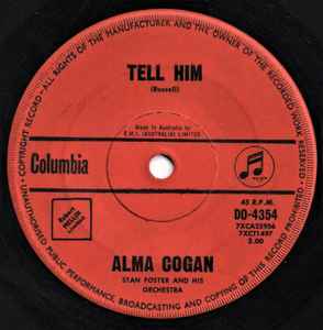 Alma Cogan – Tell Him / Fly Me To The Moon (Bossa Nova) (1963