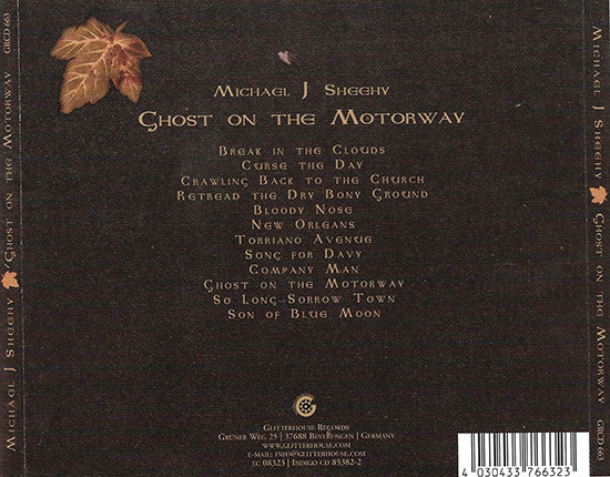 ladda ner album Michael J Sheehy - Ghost On The Motorway