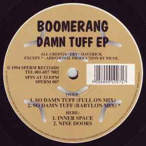 Boomerang - Damn Tuff EP album cover