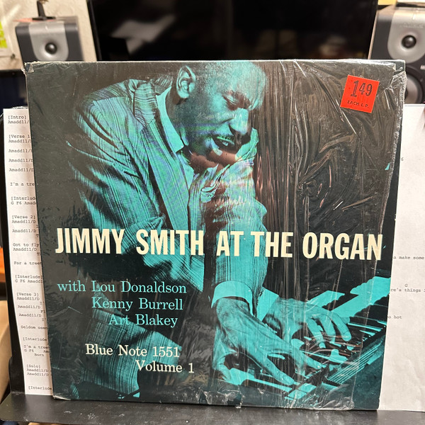 Jimmy Smith – Jimmy Smith At The Organ, Volume 1 (1966, NY no P