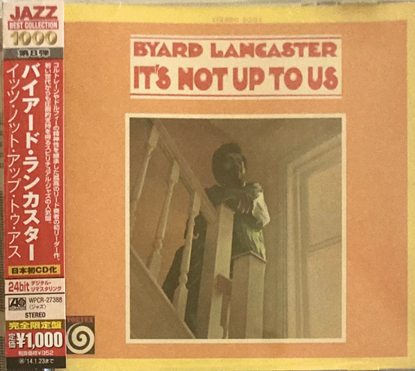 Byard Lancaster – It's Not Up To Us (1968, PR - Presswell Pressing 