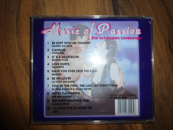 last ned album Various - Music Of Passion Die Schönsten Lovesongs
